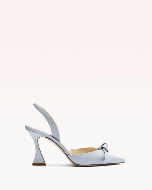 Alexandre Birman White Clarita Bell Slingback 85