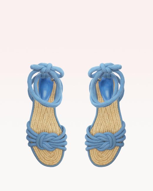 S24 Vicky Rope Flat Perry Blue | Lyst