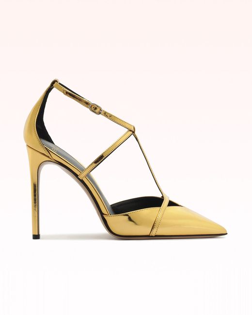 Alexandre Birman Metallic Serena Pump 100