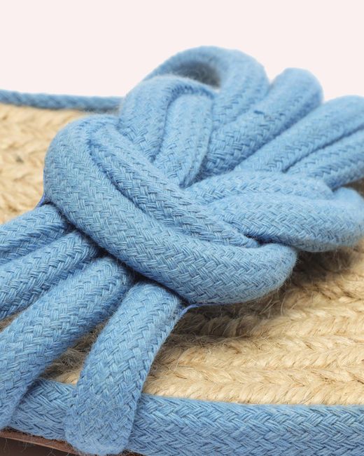 S24 Vicky Rope Flat Perry Blue | Lyst