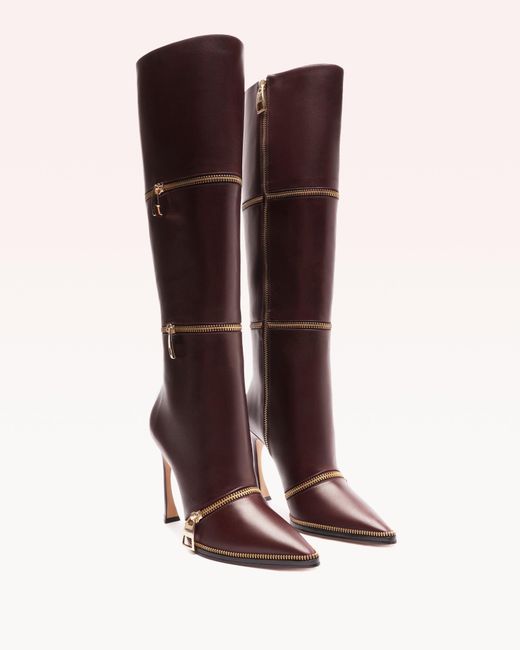 Alexandre Birman Brown Zoe 85 Boot