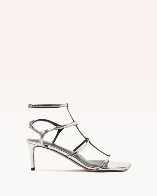 Alexandre Birman White Amanda 60 Specchio