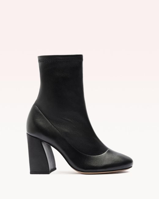 Alexandre Birman Black Skinny Bootie 85