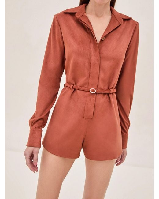 Alexis Pink Archer Romper