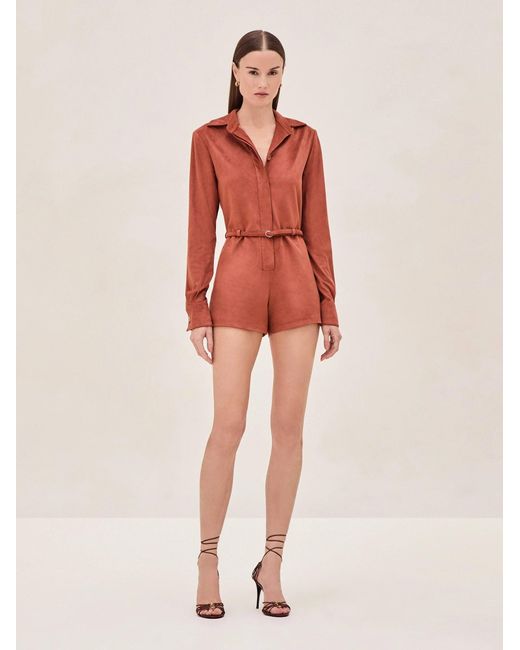 Alexis Pink Archer Romper
