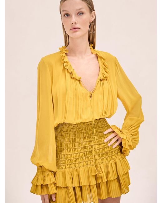 Alexis Yellow Sicily Dress