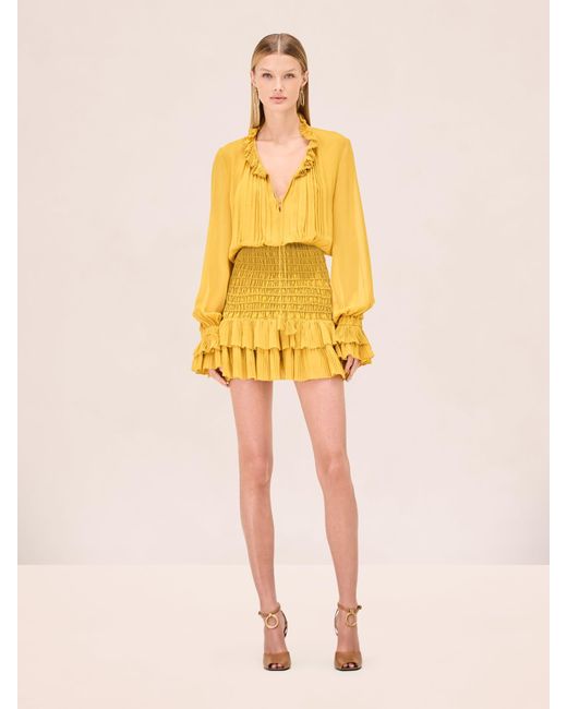 Alexis Yellow Sicily Dress