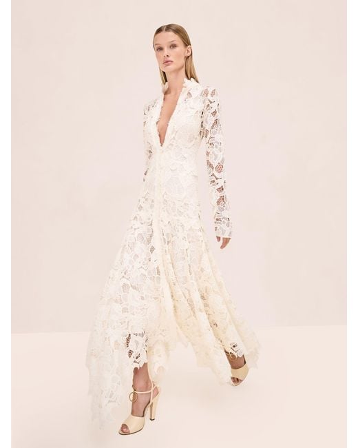 lace sleeve wedding dress mermaid Davinci Bridal 50894 Beaded Lace Mermaid Wedding Dress Long Sleeve Sheer Backless 6 / Ivory/Nude main image 1