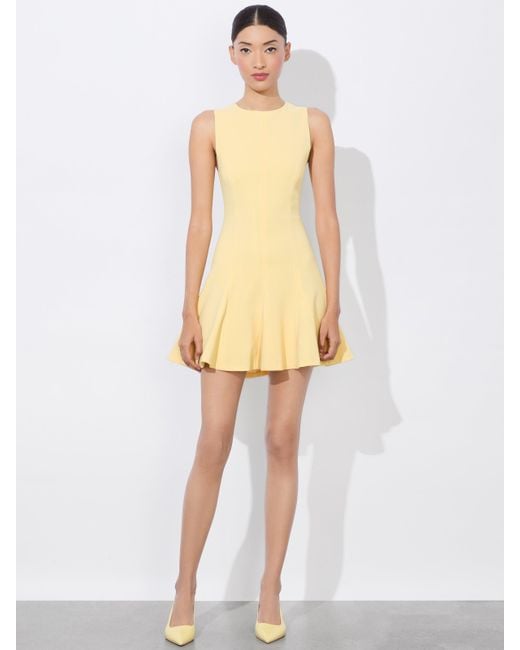Alice + Olivia White Isa Mini Dress