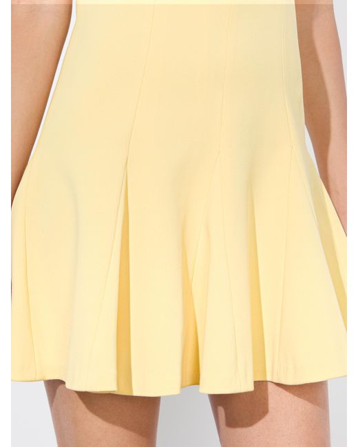 Alice + Olivia White Isa Mini Dress