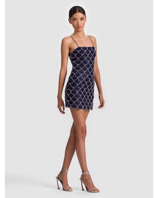 olivia blue dress Blue Olivia One Shoulder Maxi Dress main image 1