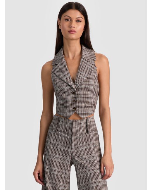 Alice + Olivia Gray Donna Vest