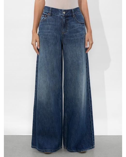 Alice + Olivia Blue Branson Jean