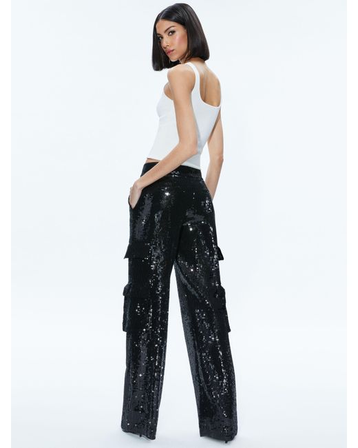 Alice & Olivia Hera Sequin Hot Pants main image 0