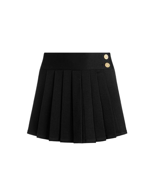 Alice + Olivia Black Noah Skort With Side Stripe