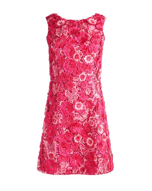 Alice + Olivia Alice + Olivia Lindsey Embellished Mini Gown in Pink | Lyst