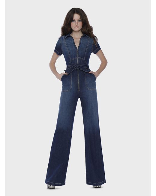 alice and olivia side snap jeans