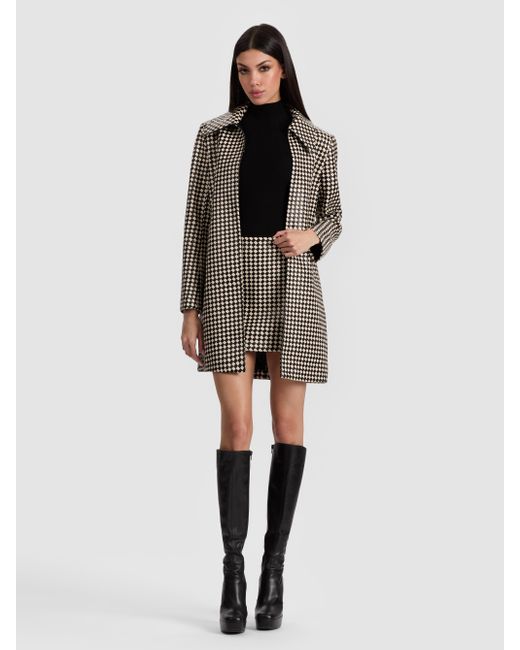 Alice + Olivia Multicolor Logan Vegan Coat
