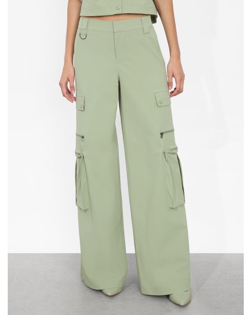 Alice + Olivia Green Sara Cargo Pant