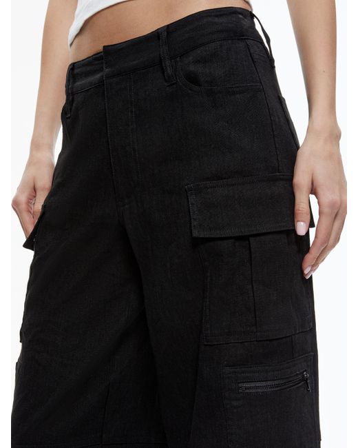 Alice + Olivia Cay Baggy Cargo Jeans