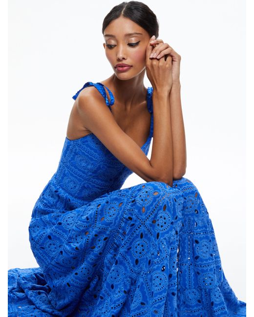 Alice and olivia tiered dress hotsell