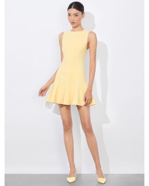 Alice + Olivia White Isa Mini Dress