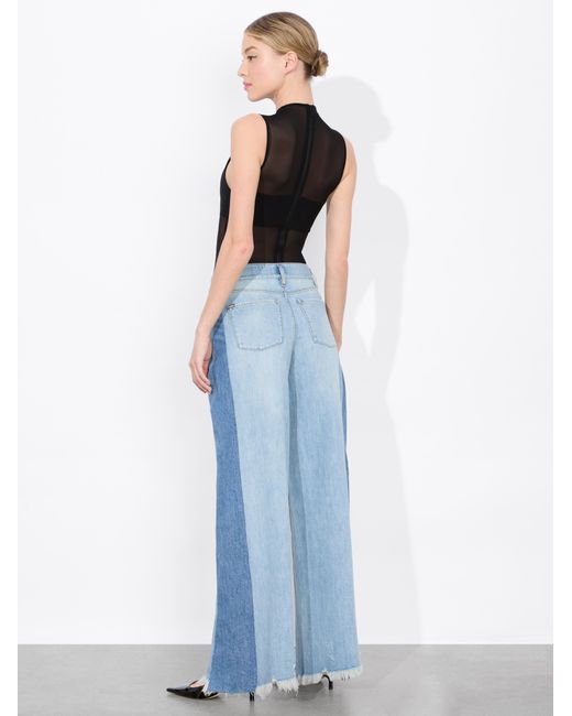 Alice + Olivia Black Bandeau Sleeveless Bodysuit