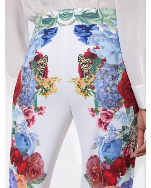 Alice + Olivia Blue Andrew Pant