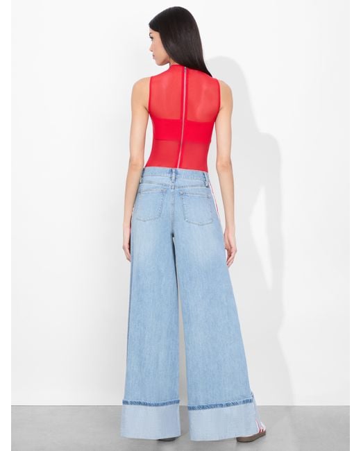ALICE+OLIVIA ♥ Wallie Mr Dbl Pkt Slouchy Jean W Cuff Alice + Olivia - Wallie Cuff Jean – Joe Brand Store
