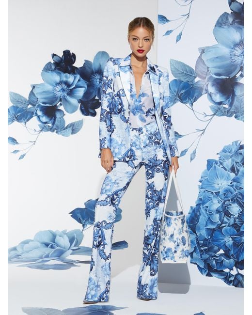 Alice + Olivia Blue Alice + Olivia Breann Blazer