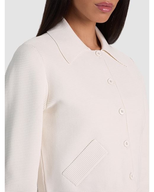 Alice + Olivia White Ila Jacket