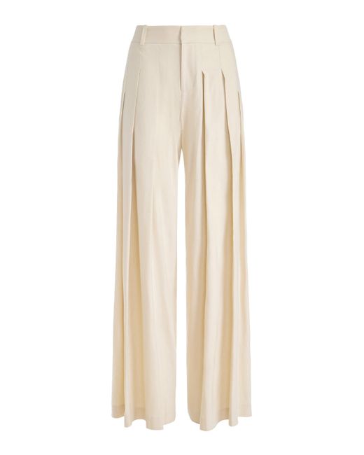 Alice + Olivia Natural Simon Trouser