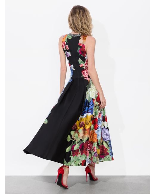【Alice+Olivia】ADLEY ドロップウエスト プリーツ ミディドレス Adley Drop Waist Midi Dress In Butter | Alice + Olivia