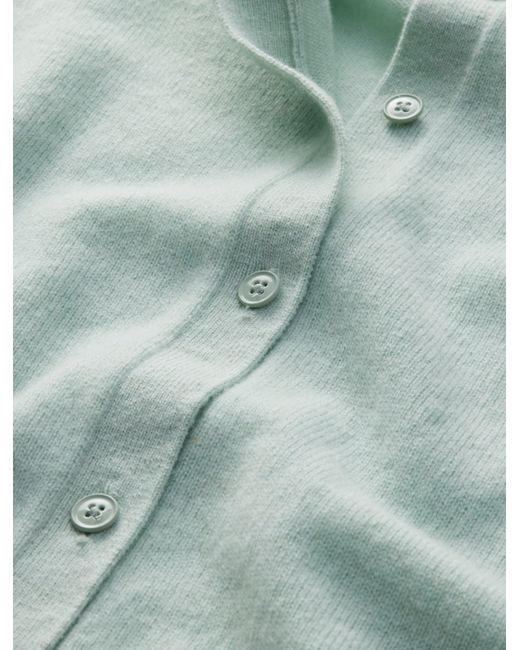 Alice + Olivia Green Dollie Cashmere Cardigan