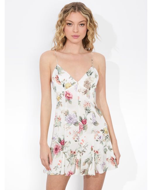 Alice & Olivia Julietta Midi Slip Dress