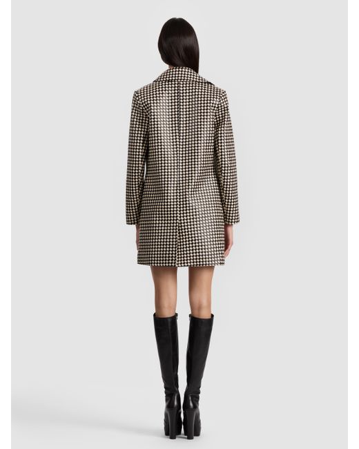 Alice + Olivia Multicolor Logan Vegan Coat