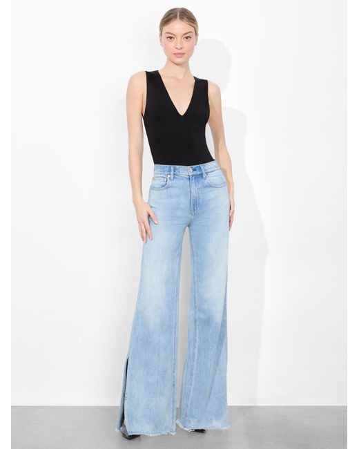Alice + Olivia Black Olea Bodysuit