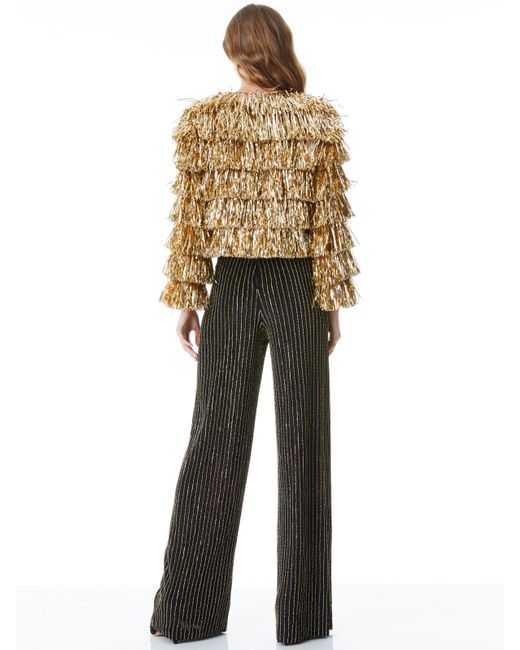 tinsel fringe jacket