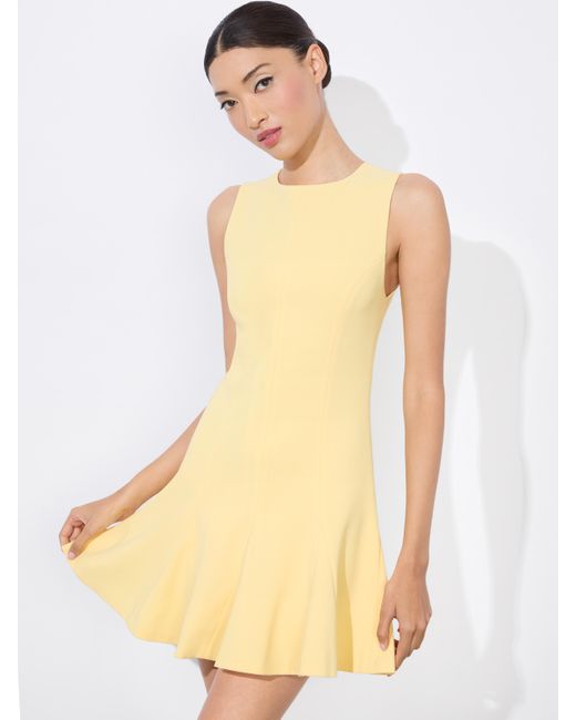 Alice + Olivia White Isa Mini Dress