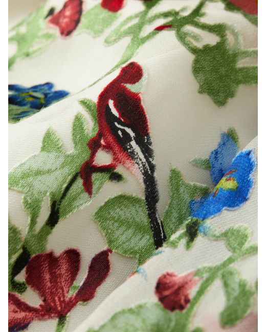 Alice + Olivia White Jovie Maxi Dress