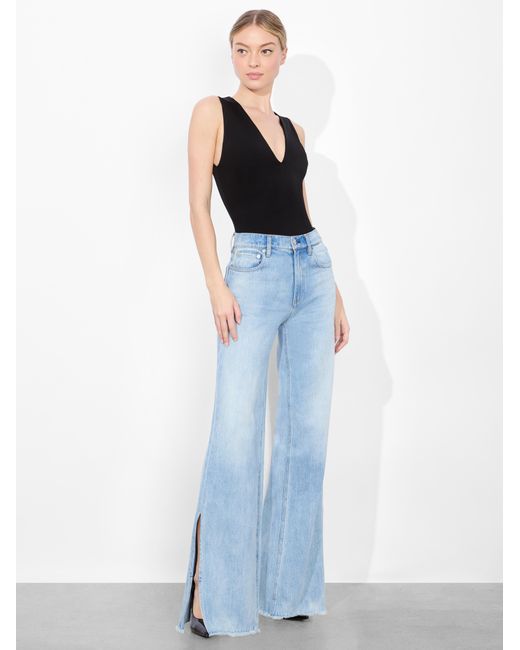 Alice + Olivia Black Olea Bodysuit