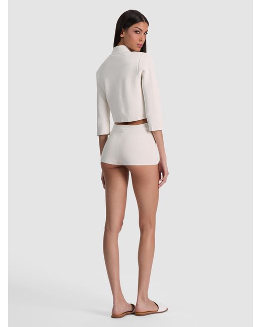 Alice + Olivia White Ila Jacket