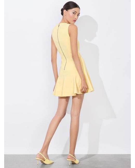 Alice + Olivia White Isa Mini Dress