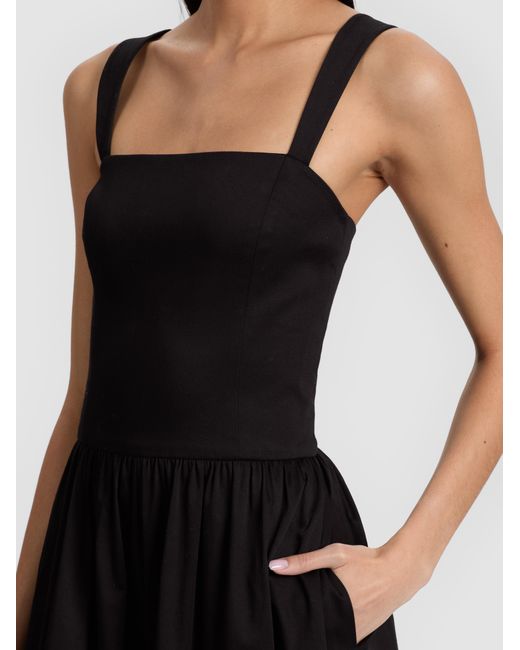 Alice + Olivia White Belden Colorblock Jumpsuit