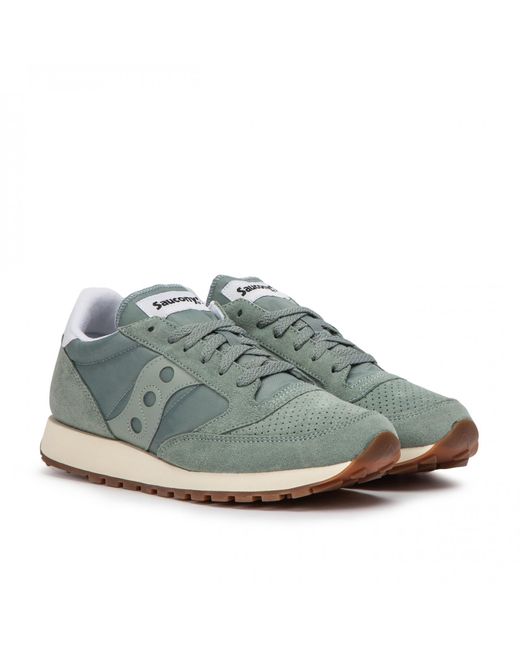 saucony jazz vintage green