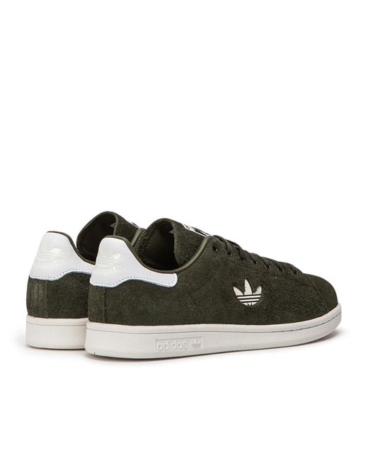 adidas Suede Stan Smith in Olive (Green) for Men - Lyst