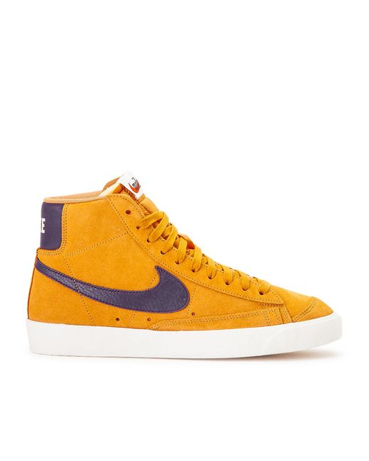 nike blazer mid optic yellow