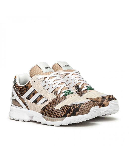 adidas zx 8000 leopard beige