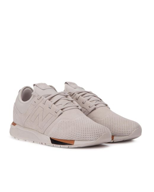 New Balance Leather Mrl 247 Ws in White 