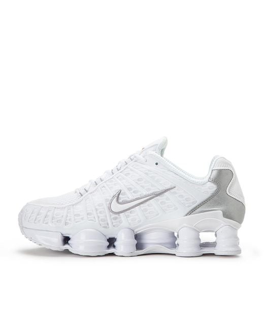 Nike Synthetic Nike Shox Tl in White for Men - Lyst